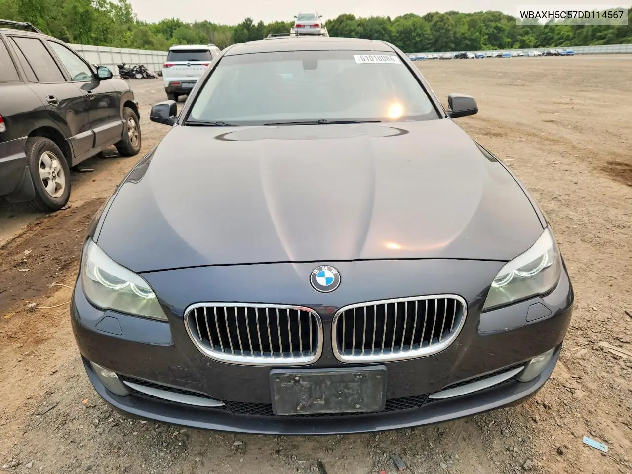 2013 BMW 528 Xi VIN: WBAXH5C57DD114567 Lot: 61018086