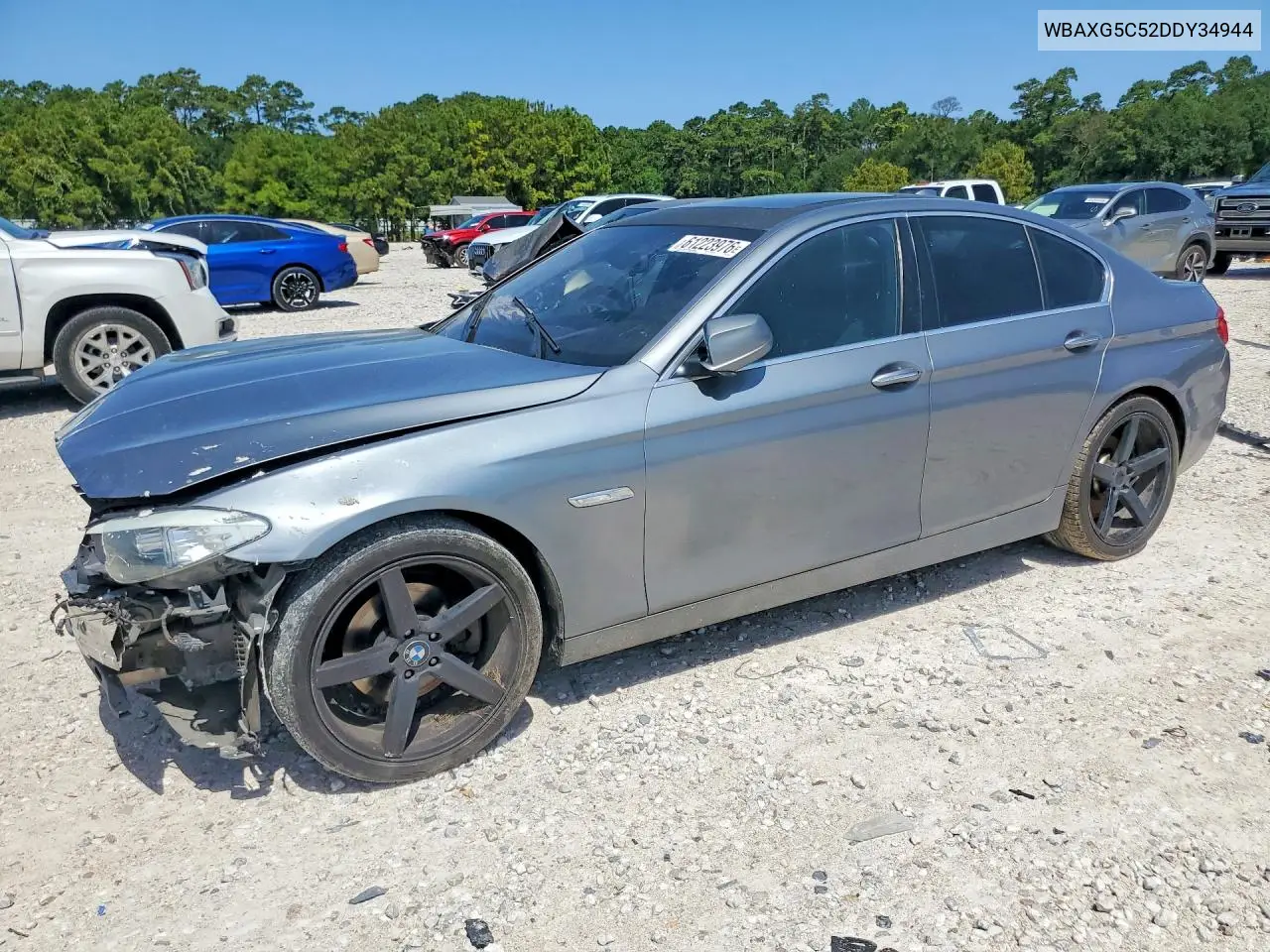 2013 BMW 528 I VIN: WBAXG5C52DDY34944 Lot: 61223976