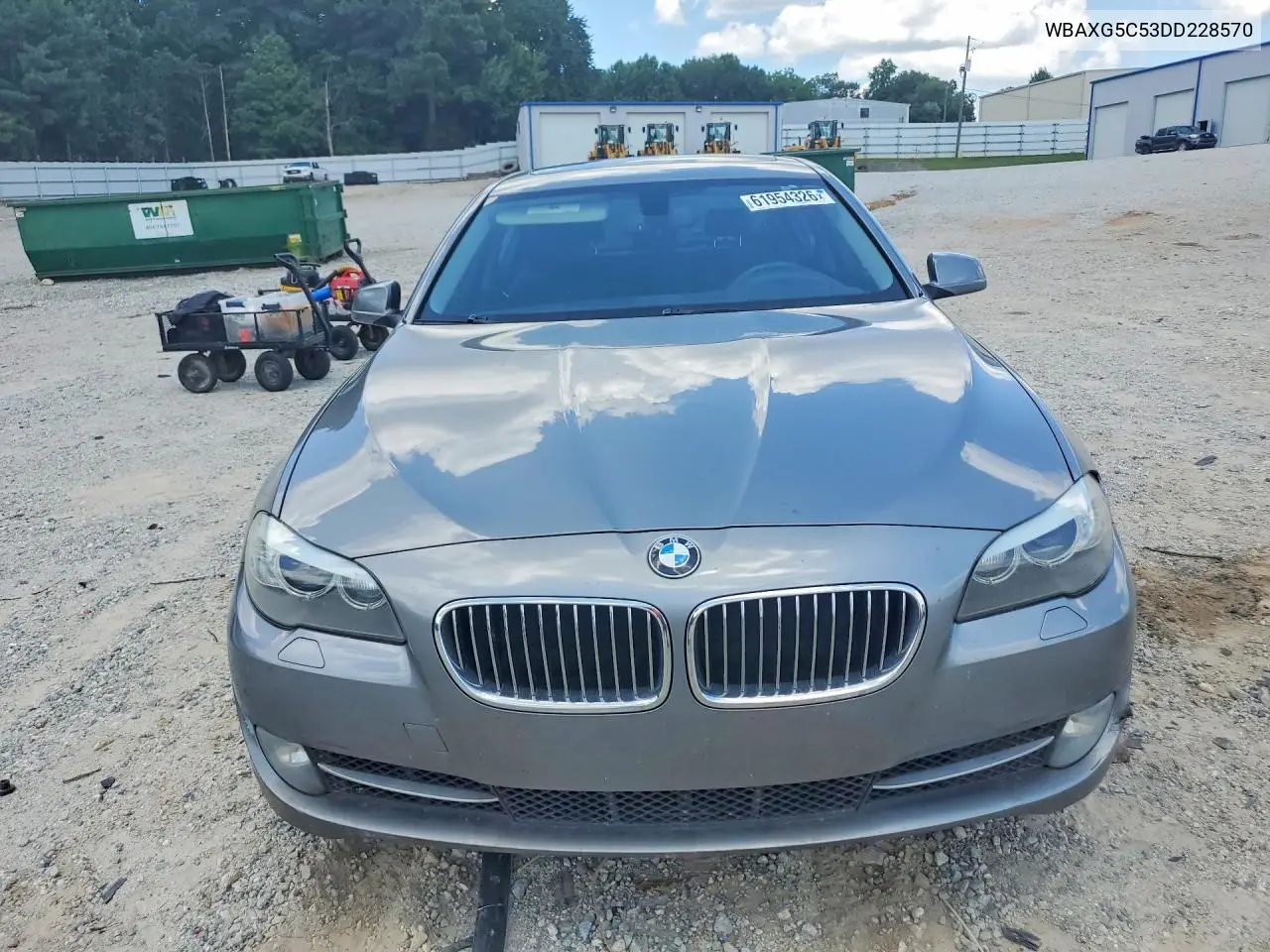 2013 BMW 528 I VIN: WBAXG5C53DD228570 Lot: 61954326