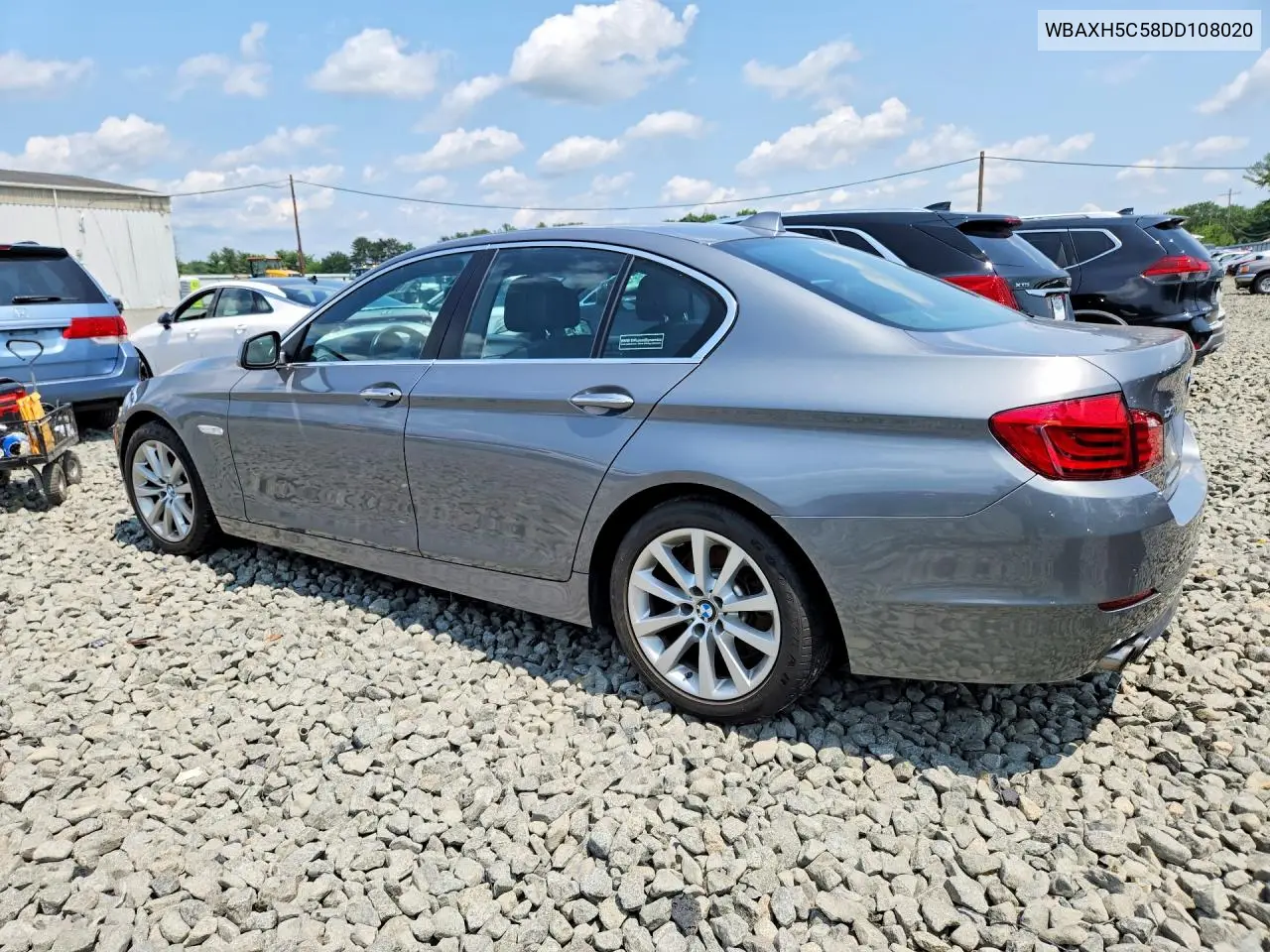 2013 BMW 528 Xi VIN: WBAXH5C58DD108020 Lot: 62093086
