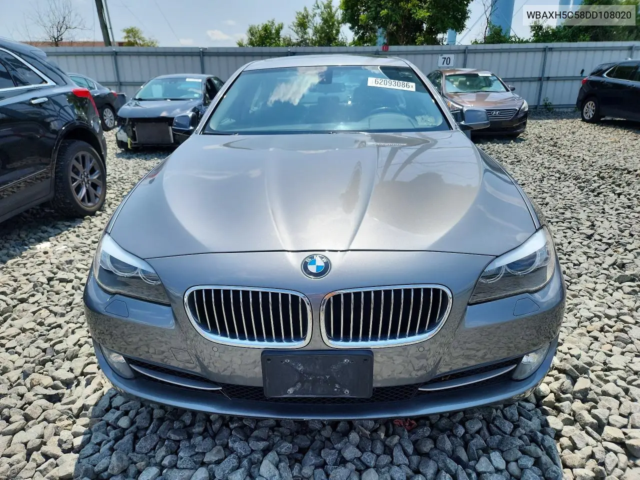 2013 BMW 528 Xi VIN: WBAXH5C58DD108020 Lot: 62093086