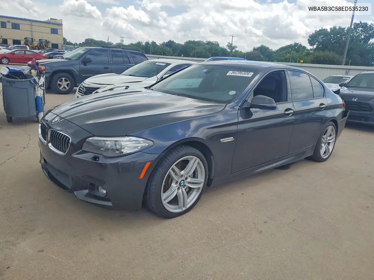 2014 BMW 535 Xi VIN: WBA5B3C58ED535230 Lot: 56296306