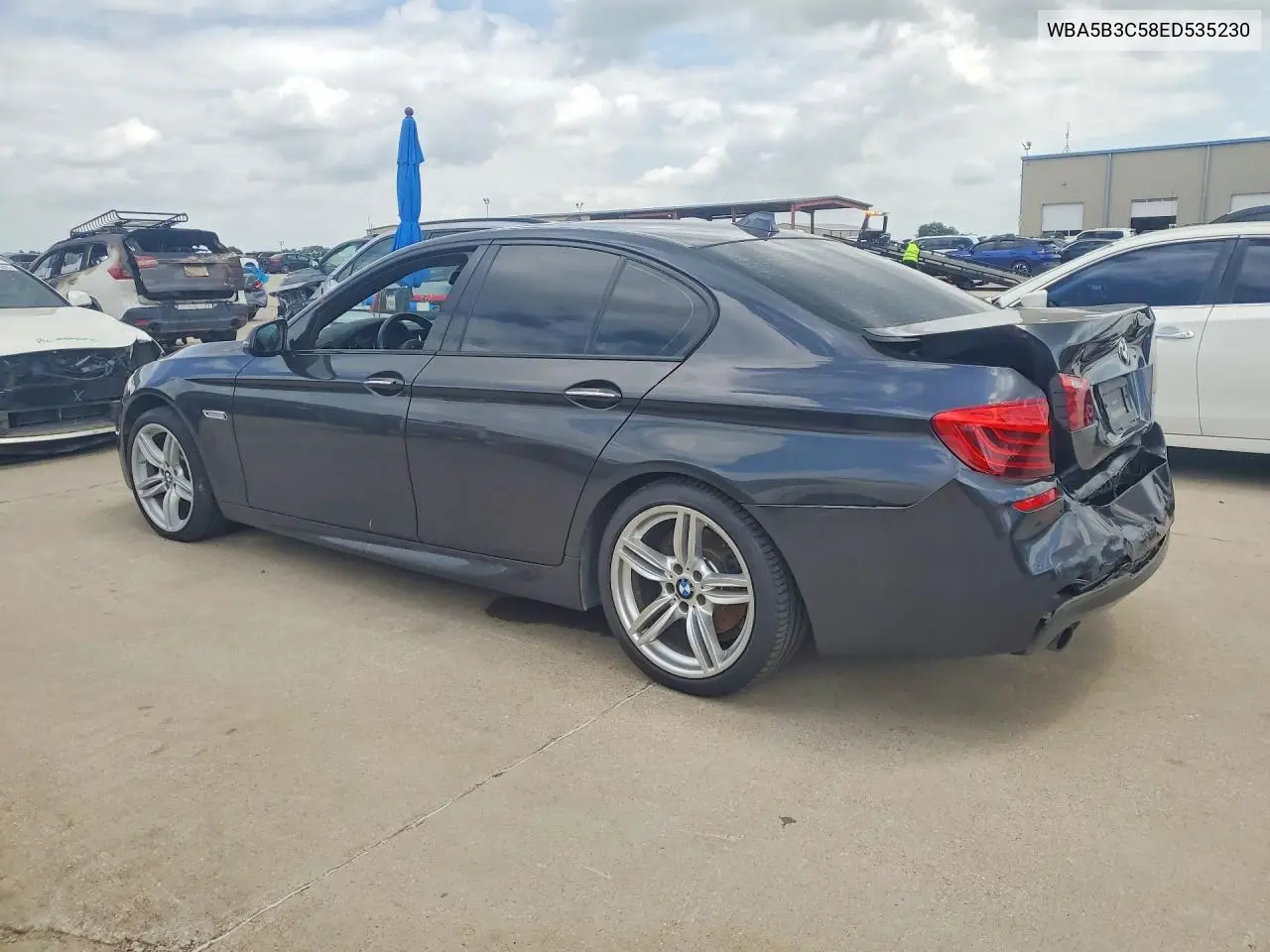 2014 BMW 535 Xi VIN: WBA5B3C58ED535230 Lot: 56296306