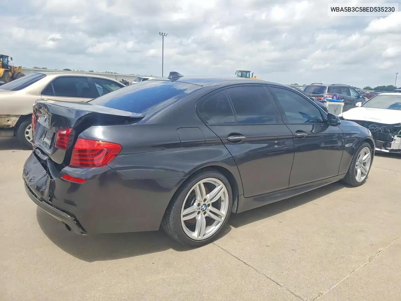 2014 BMW 535 Xi VIN: WBA5B3C58ED535230 Lot: 56296306