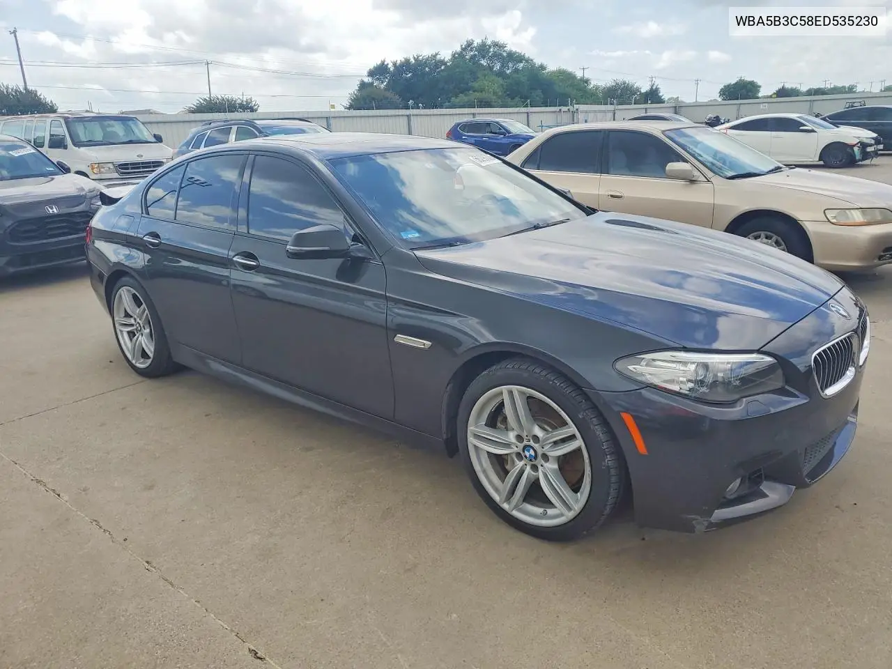 2014 BMW 535 Xi VIN: WBA5B3C58ED535230 Lot: 56296306