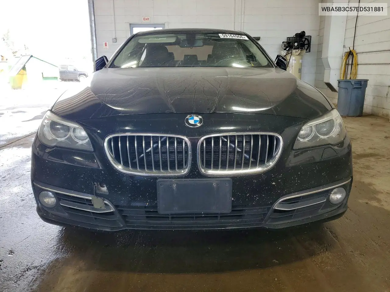 2014 BMW 535 Xi VIN: WBA5B3C57ED531881 Lot: 59164966