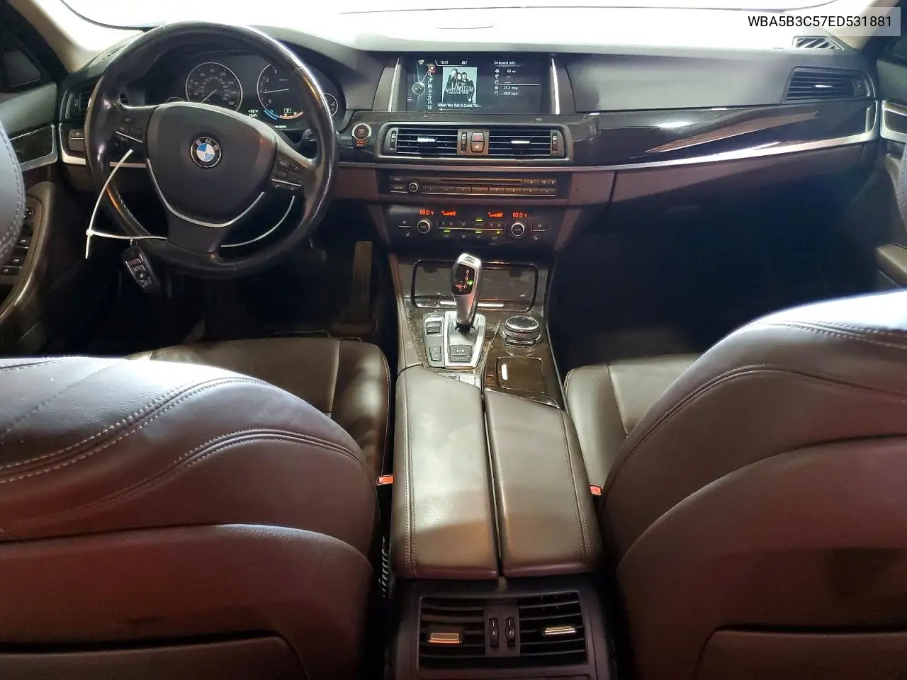 2014 BMW 535 Xi VIN: WBA5B3C57ED531881 Lot: 59164966