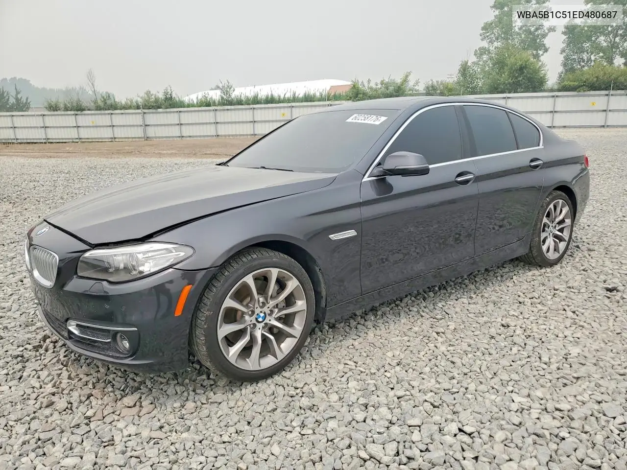 2014 BMW 535 I VIN: WBA5B1C51ED480687 Lot: 60258176