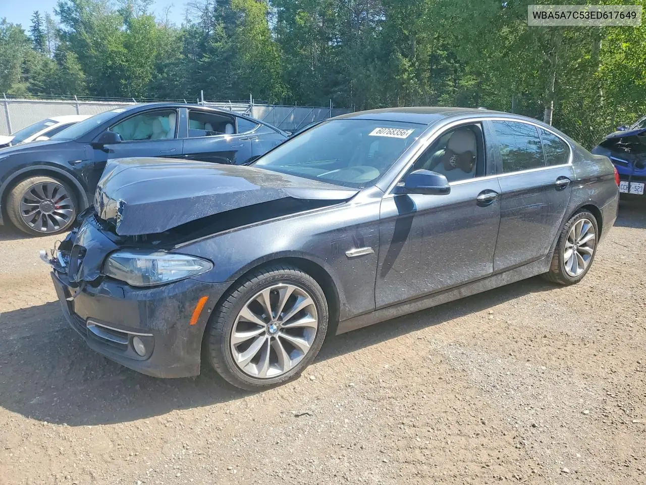 2014 BMW 528 Xi VIN: WBA5A7C53ED617649 Lot: 60768356