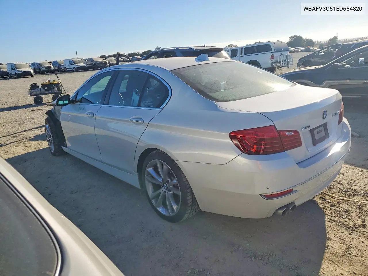 2014 BMW 535 D xDrive VIN: WBAFV3C51ED684820 Lot: 60990056