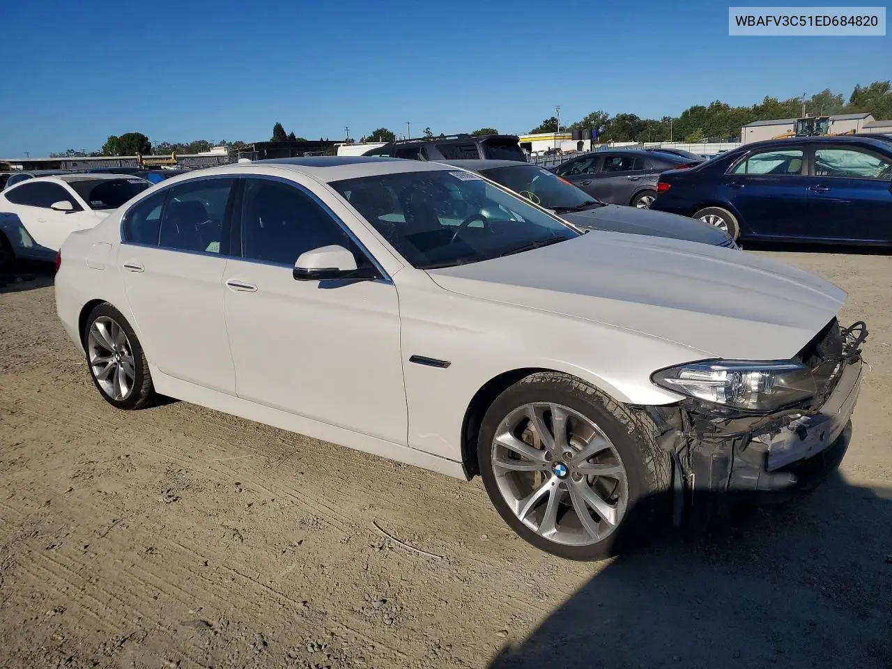 2014 BMW 535 D xDrive VIN: WBAFV3C51ED684820 Lot: 60990056