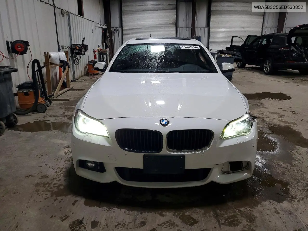 2014 BMW 535 Xi VIN: WBA5B3C56ED530852 Lot: 61003116