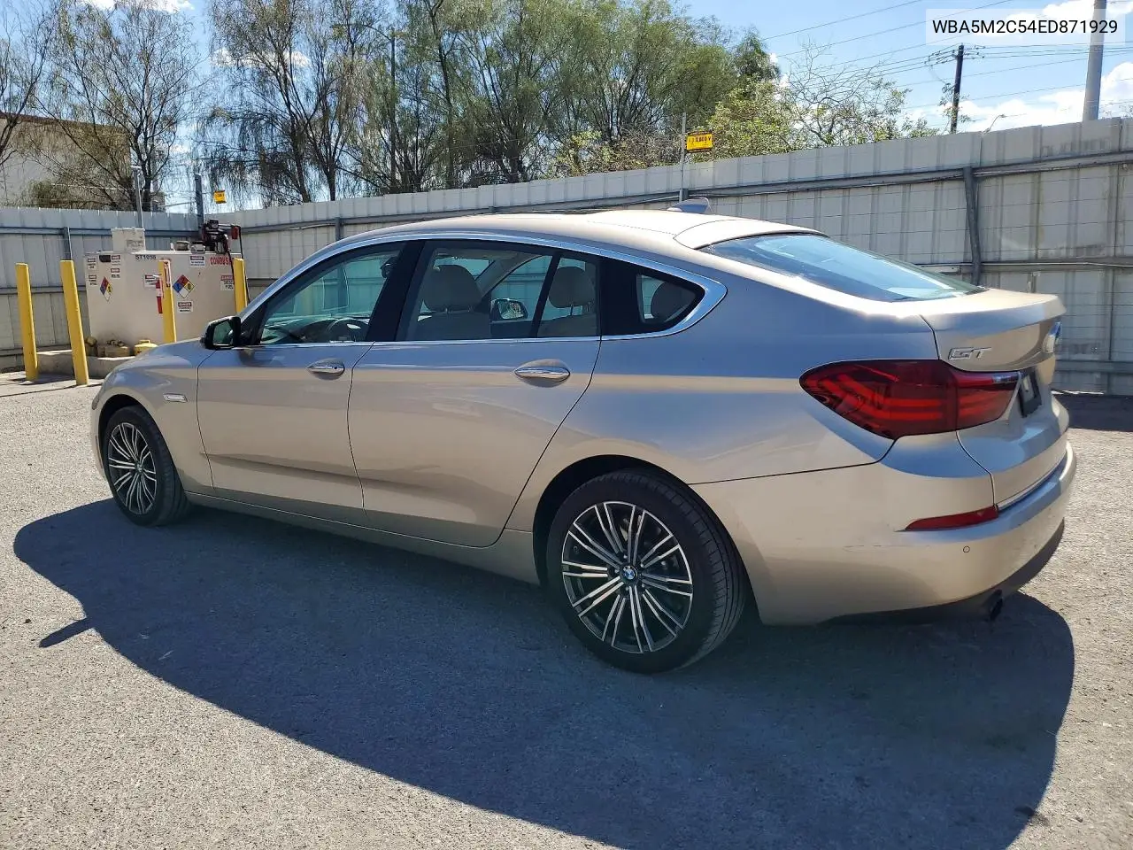 2014 BMW 535 Igt VIN: WBA5M2C54ED871929 Lot: 61006126