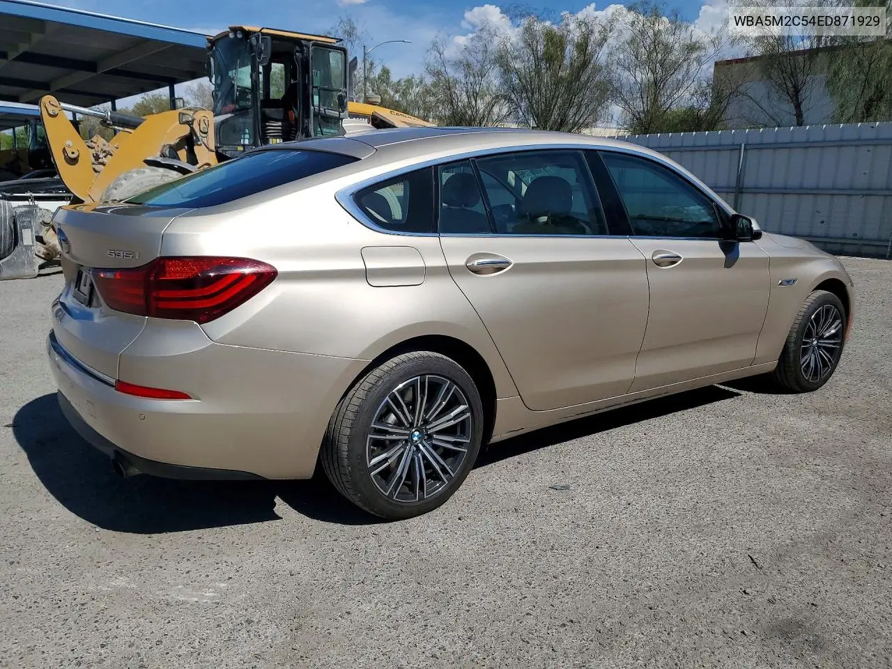 2014 BMW 535 Igt VIN: WBA5M2C54ED871929 Lot: 61006126