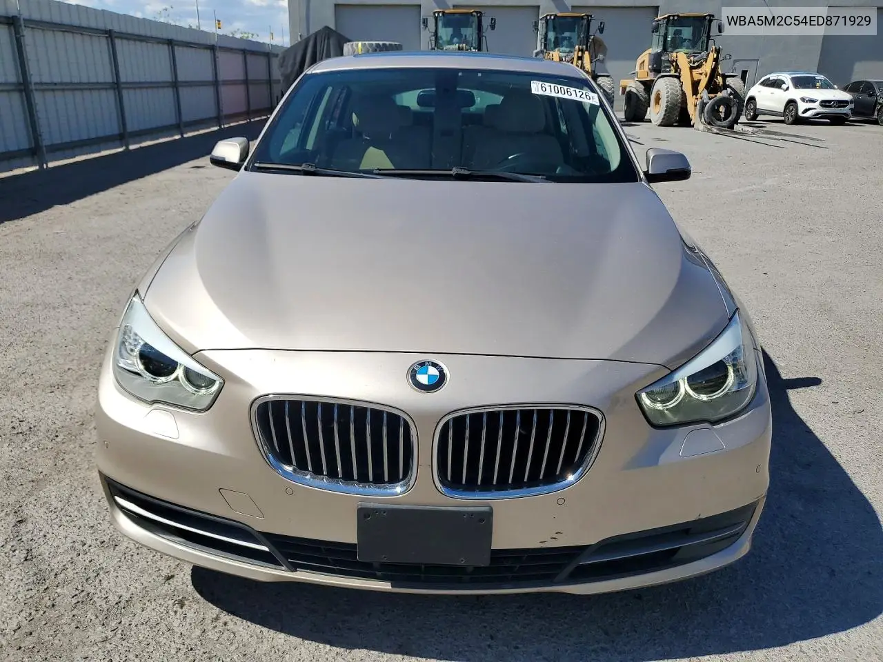 2014 BMW 535 Igt VIN: WBA5M2C54ED871929 Lot: 61006126