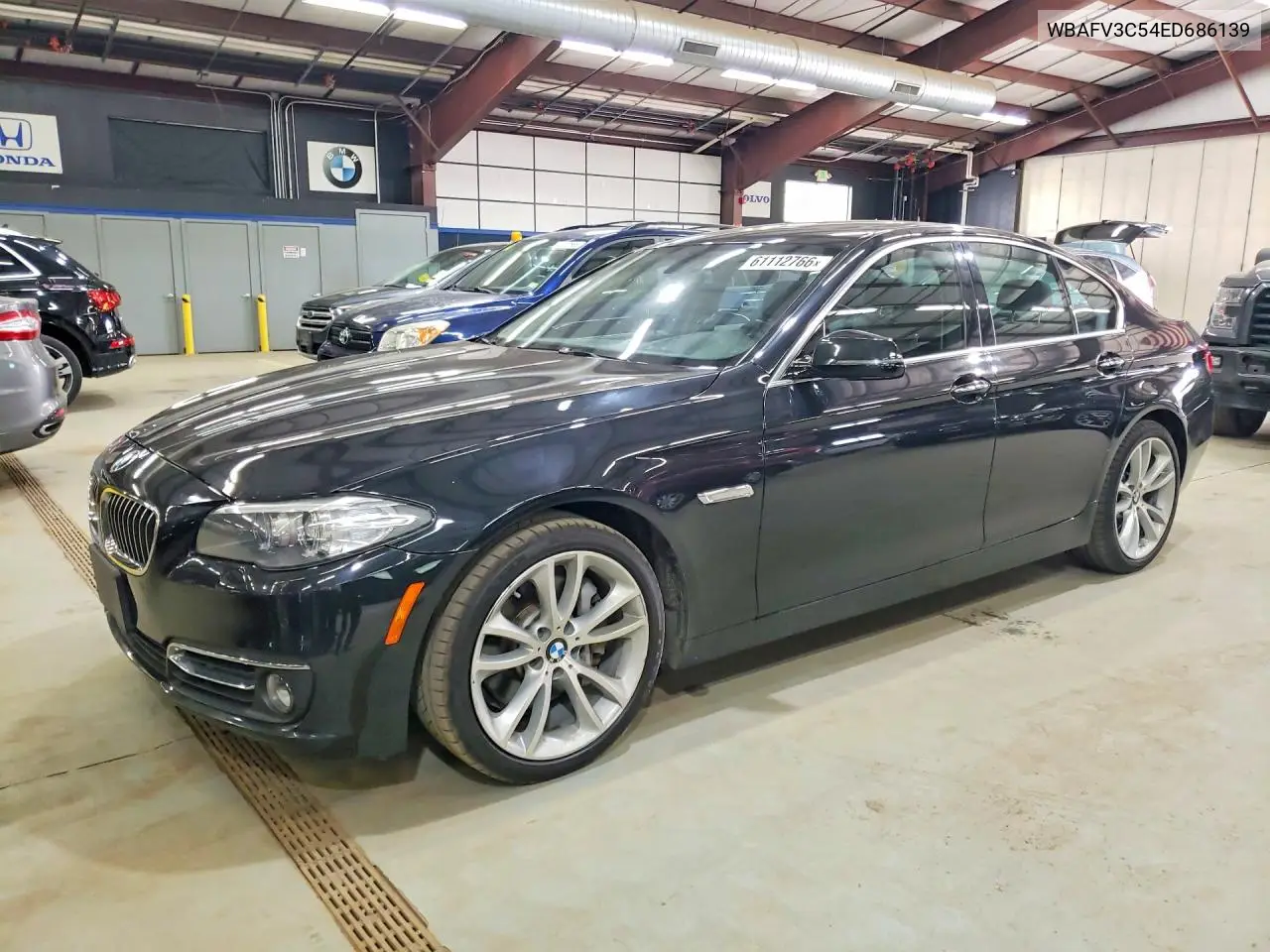 2014 BMW 535 D xDrive VIN: WBAFV3C54ED686139 Lot: 61112766