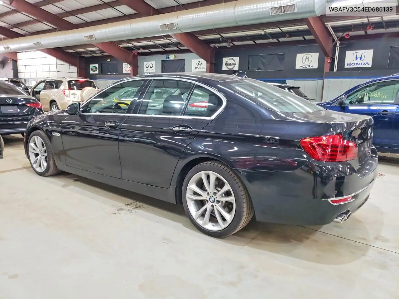 2014 BMW 535 D xDrive VIN: WBAFV3C54ED686139 Lot: 61112766