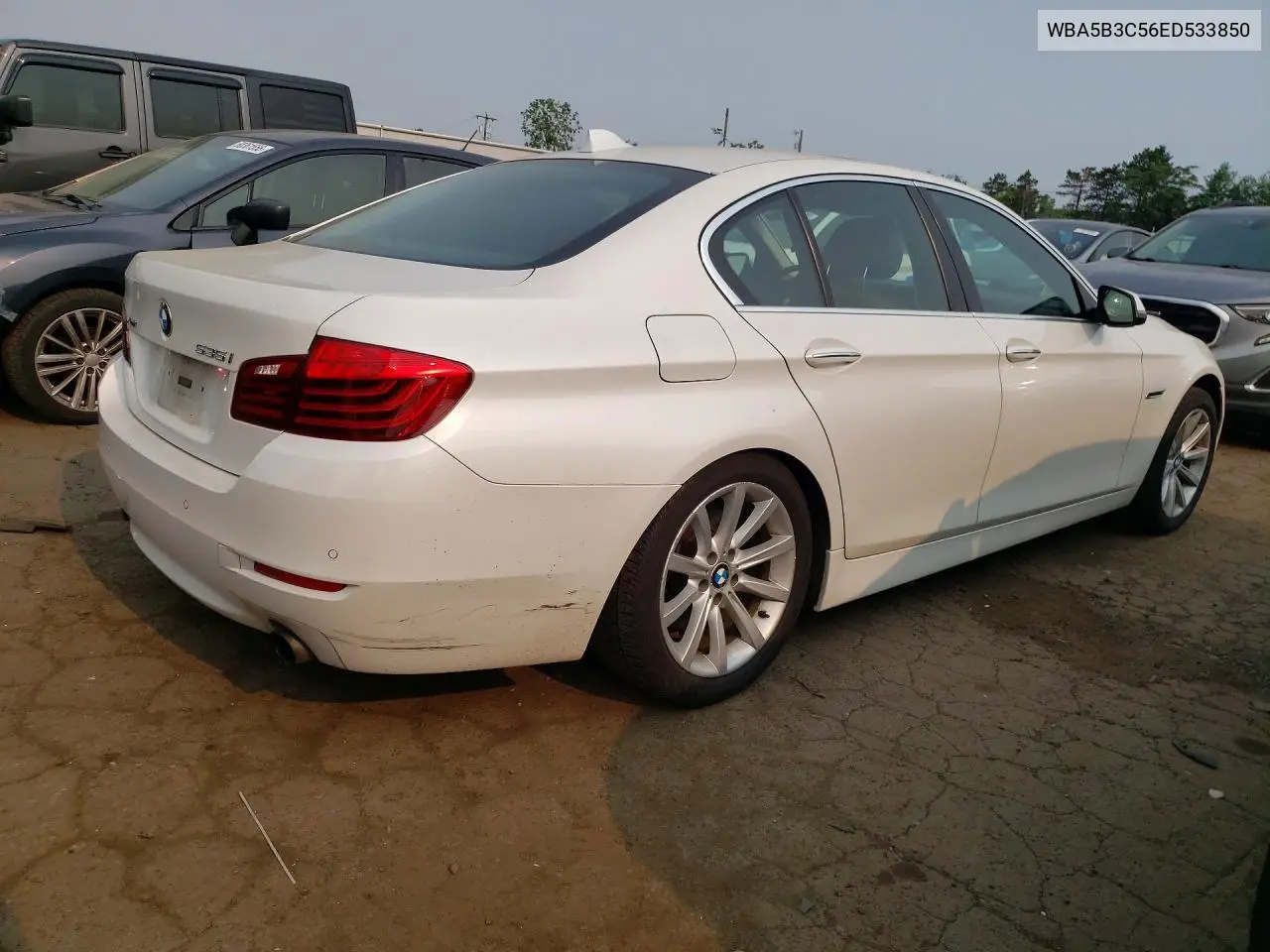 2014 BMW 535 Xi VIN: WBA5B3C56ED533850 Lot: 61218986