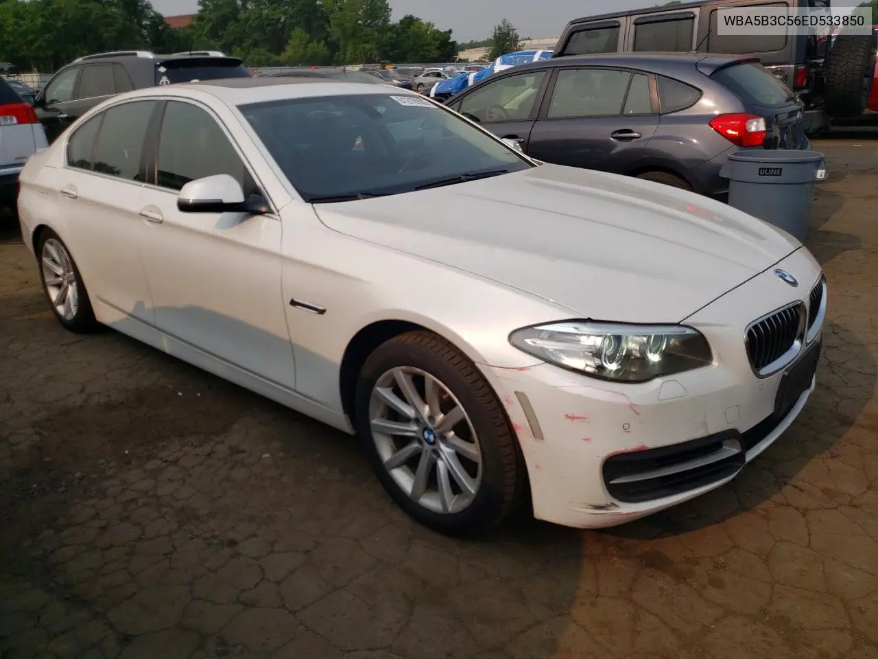 2014 BMW 535 Xi VIN: WBA5B3C56ED533850 Lot: 61218986