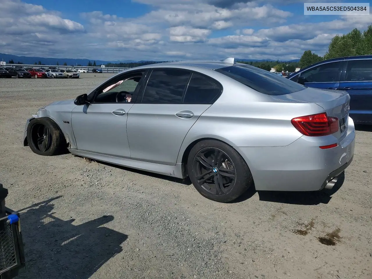 2014 BMW 528 I VIN: WBA5A5C53ED504384 Lot: 61805656
