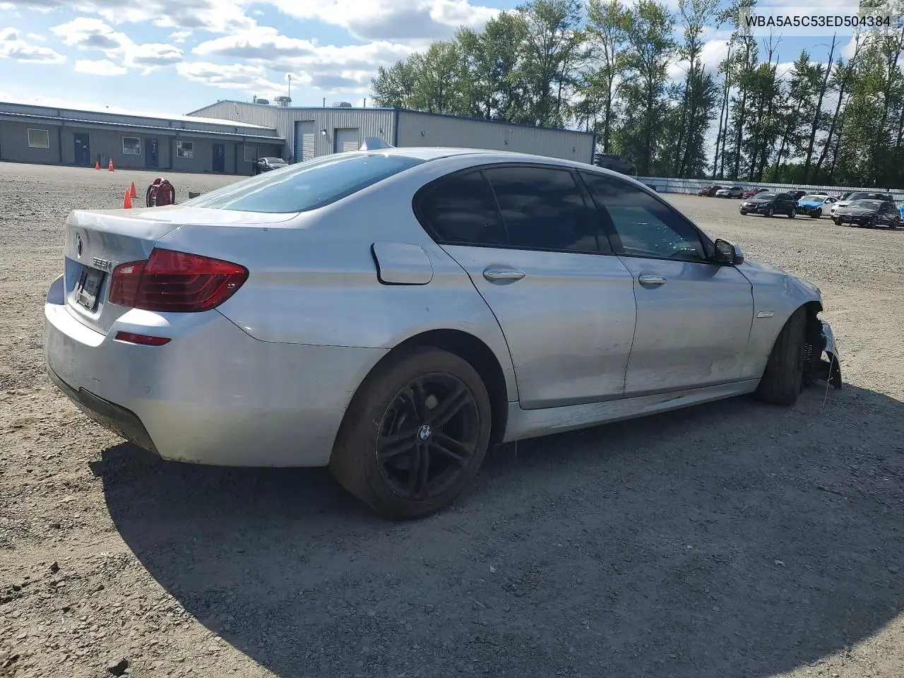 2014 BMW 528 I VIN: WBA5A5C53ED504384 Lot: 61805656