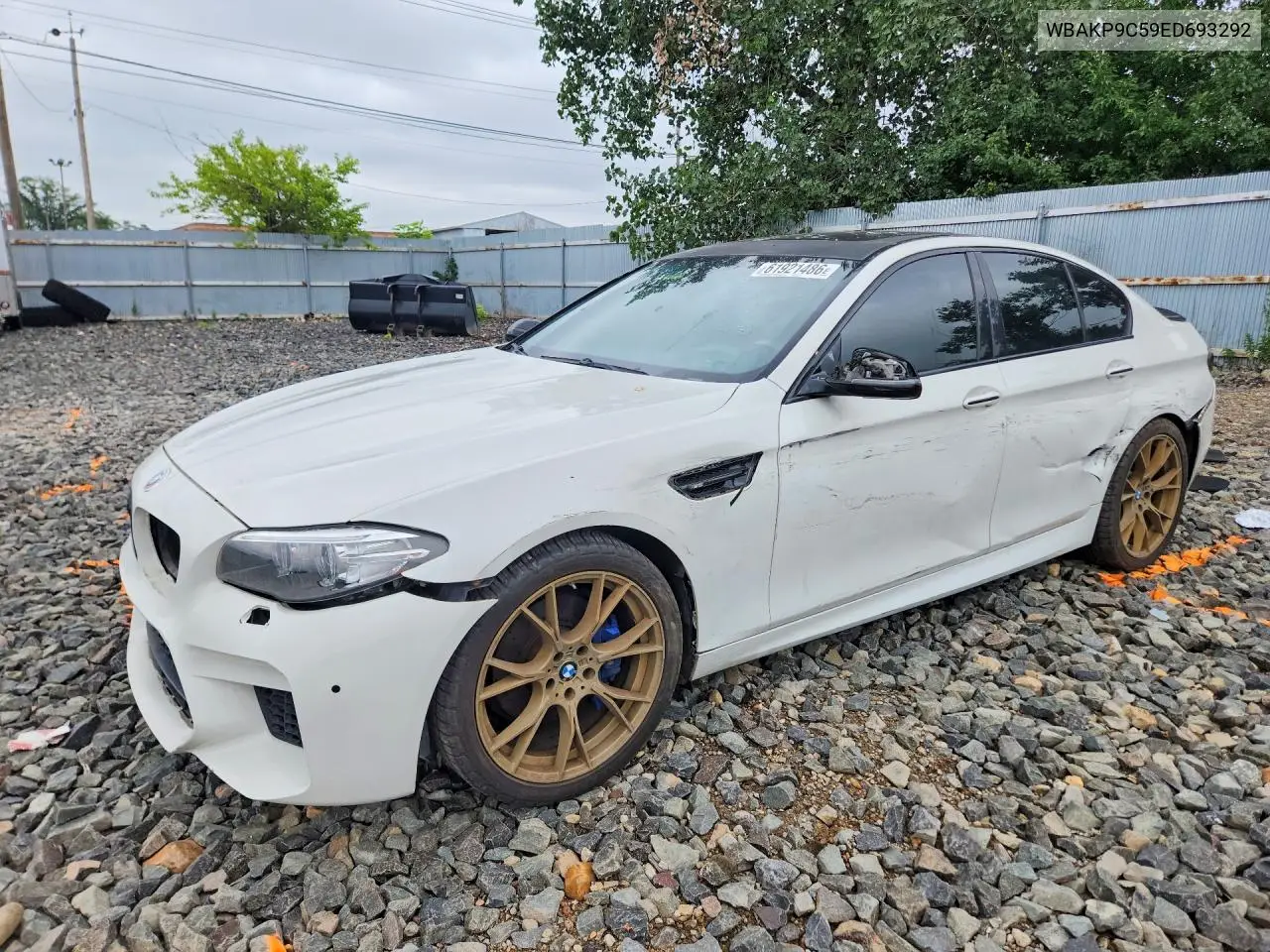 2014 BMW 550 Xi VIN: WBAKP9C59ED693292 Lot: 61921486
