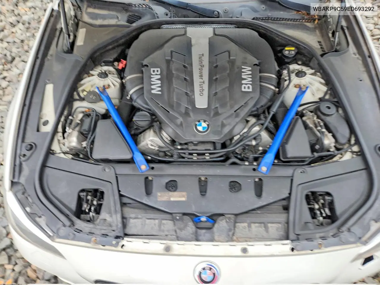 2014 BMW 550 Xi VIN: WBAKP9C59ED693292 Lot: 61921486