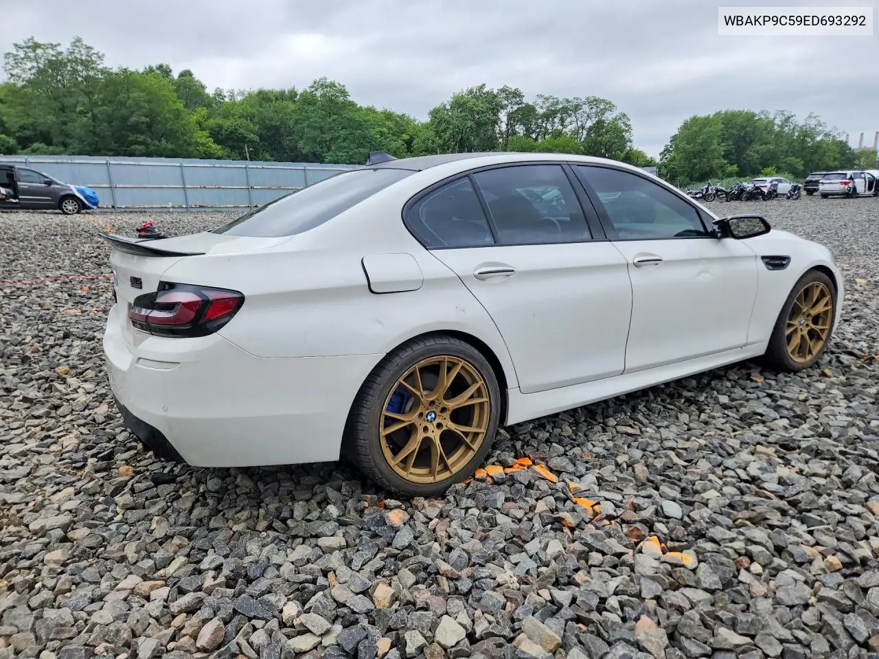2014 BMW 550 Xi VIN: WBAKP9C59ED693292 Lot: 61921486