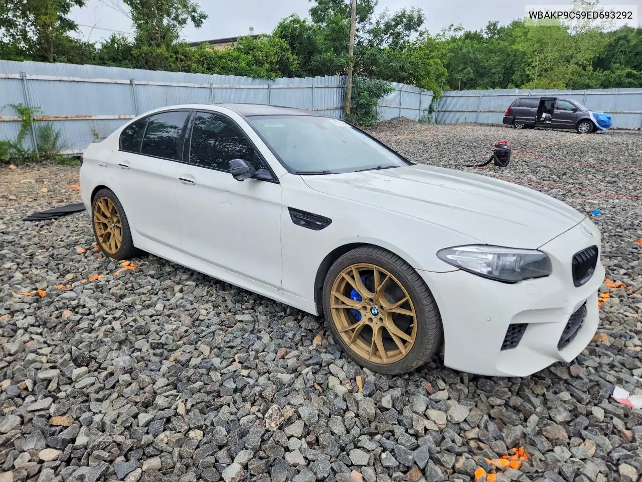 2014 BMW 550 Xi VIN: WBAKP9C59ED693292 Lot: 61921486