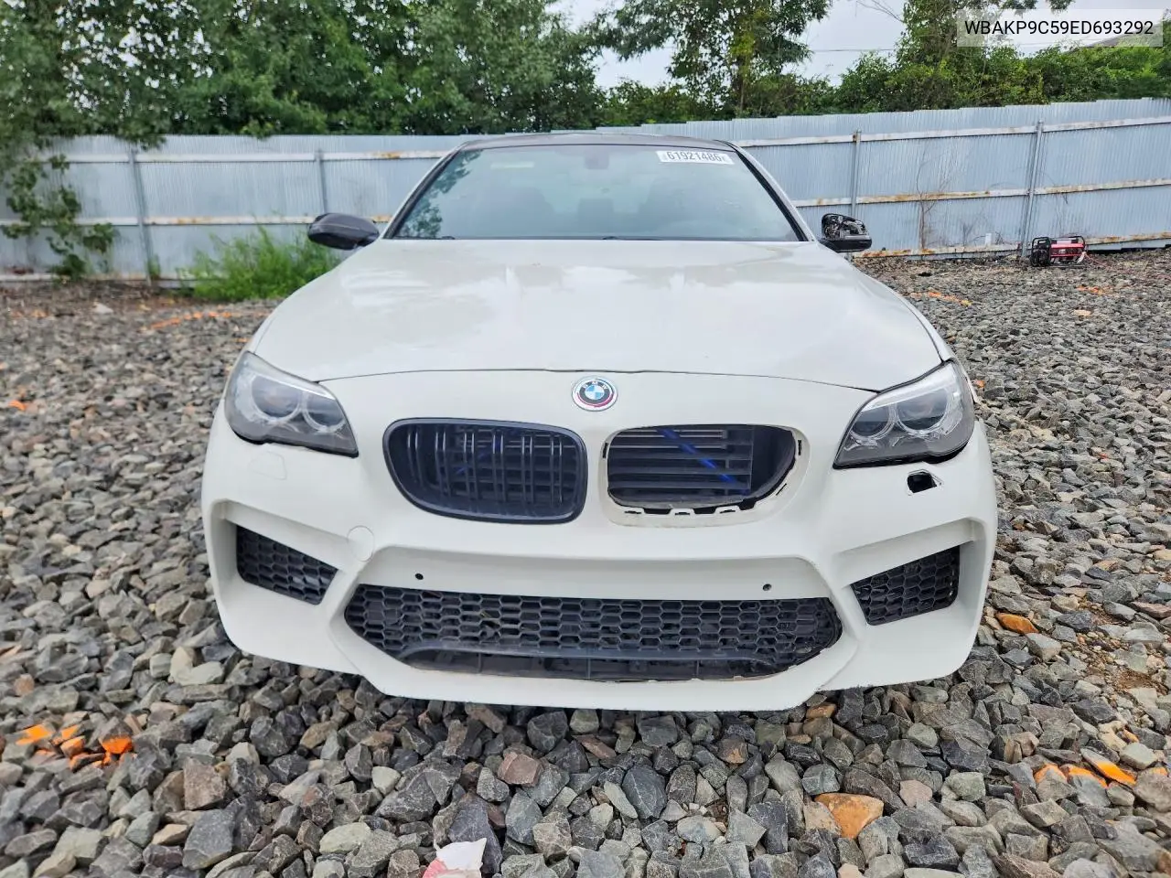 2014 BMW 550 Xi VIN: WBAKP9C59ED693292 Lot: 61921486