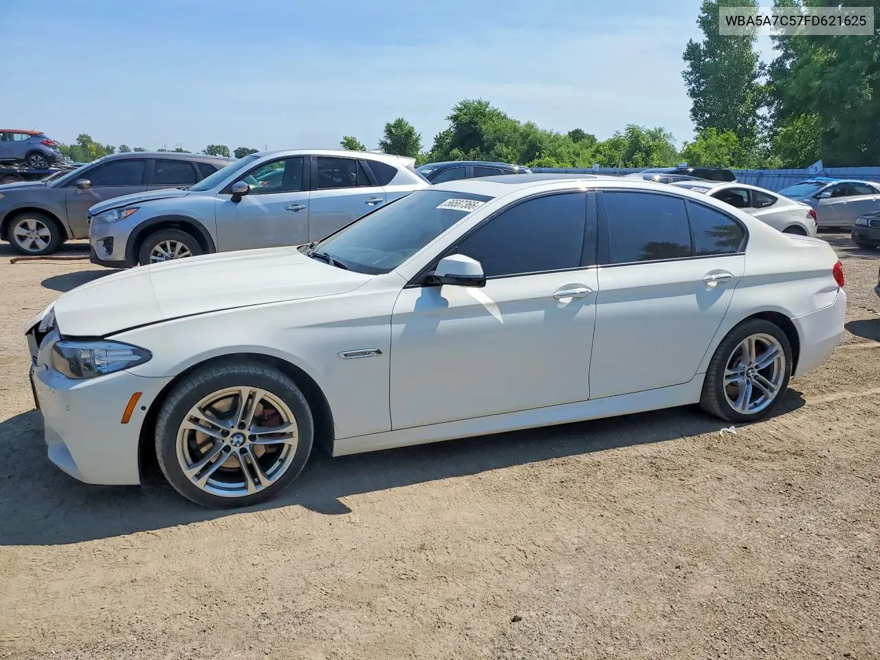 2015 BMW 528 Xi VIN: WBA5A7C57FD621625 Lot: 56587366