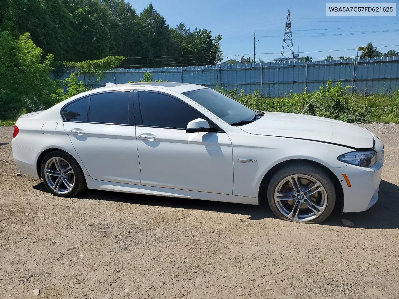2015 BMW 528 Xi VIN: WBA5A7C57FD621625 Lot: 56587366