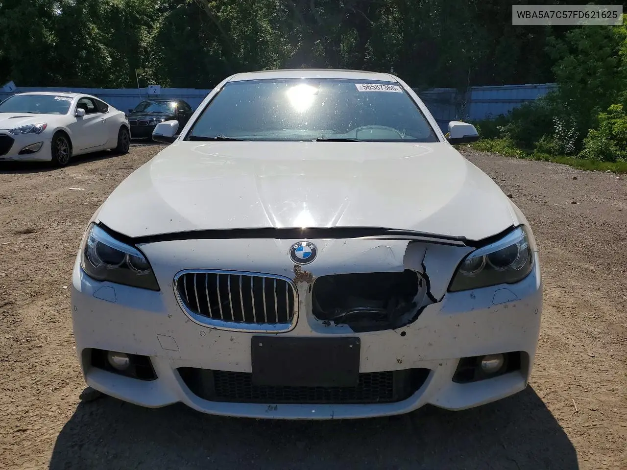 2015 BMW 528 Xi VIN: WBA5A7C57FD621625 Lot: 56587366