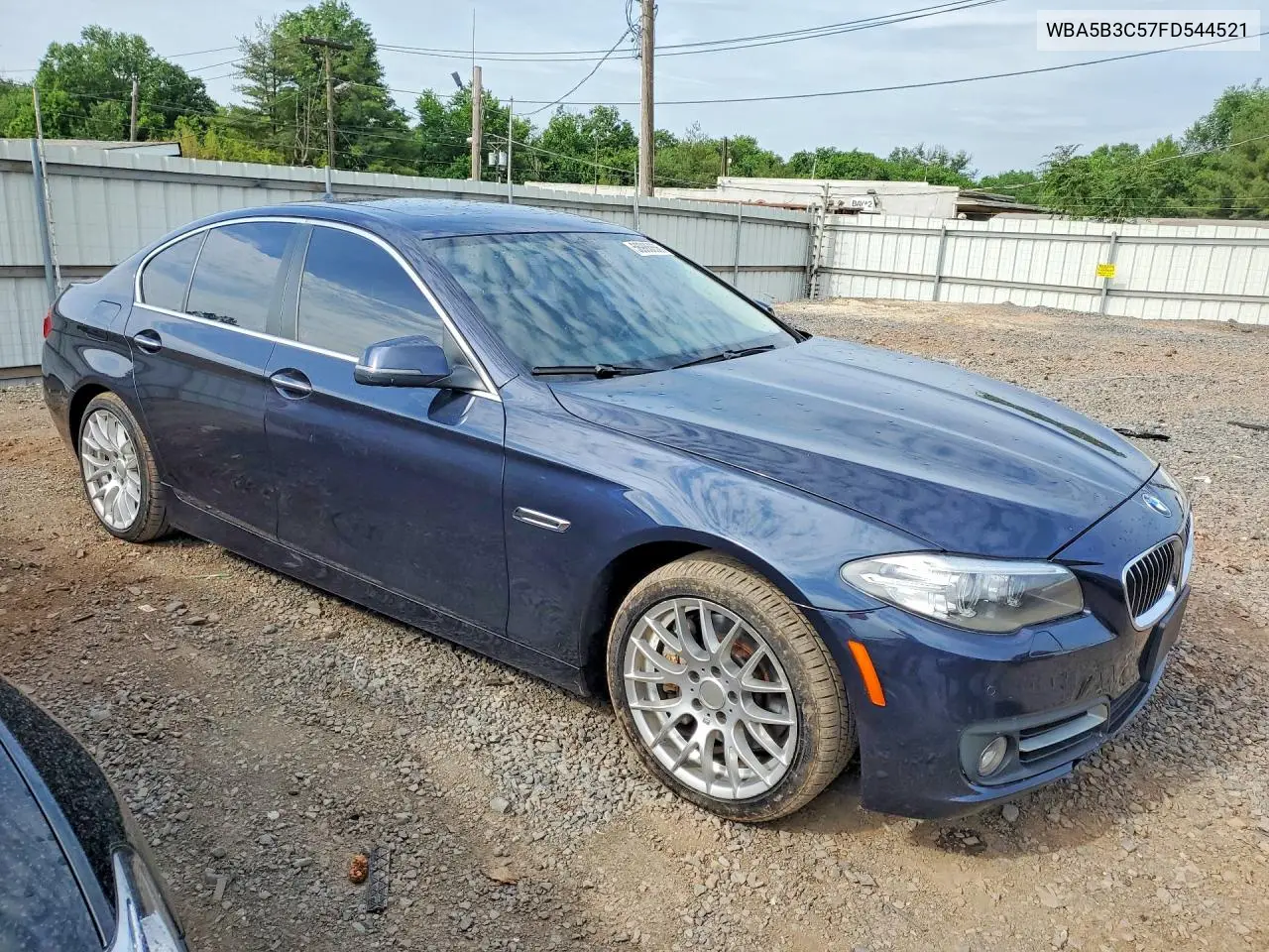 2015 BMW 535 Xi VIN: WBA5B3C57FD544521 Lot: 56986656