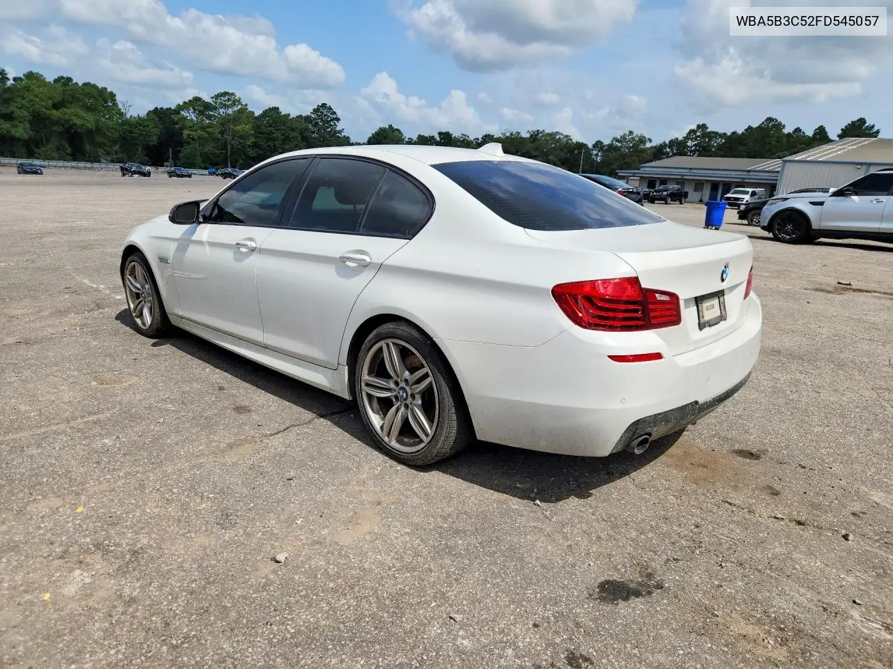 2015 BMW 535 Xi VIN: WBA5B3C52FD545057 Lot: 57383496