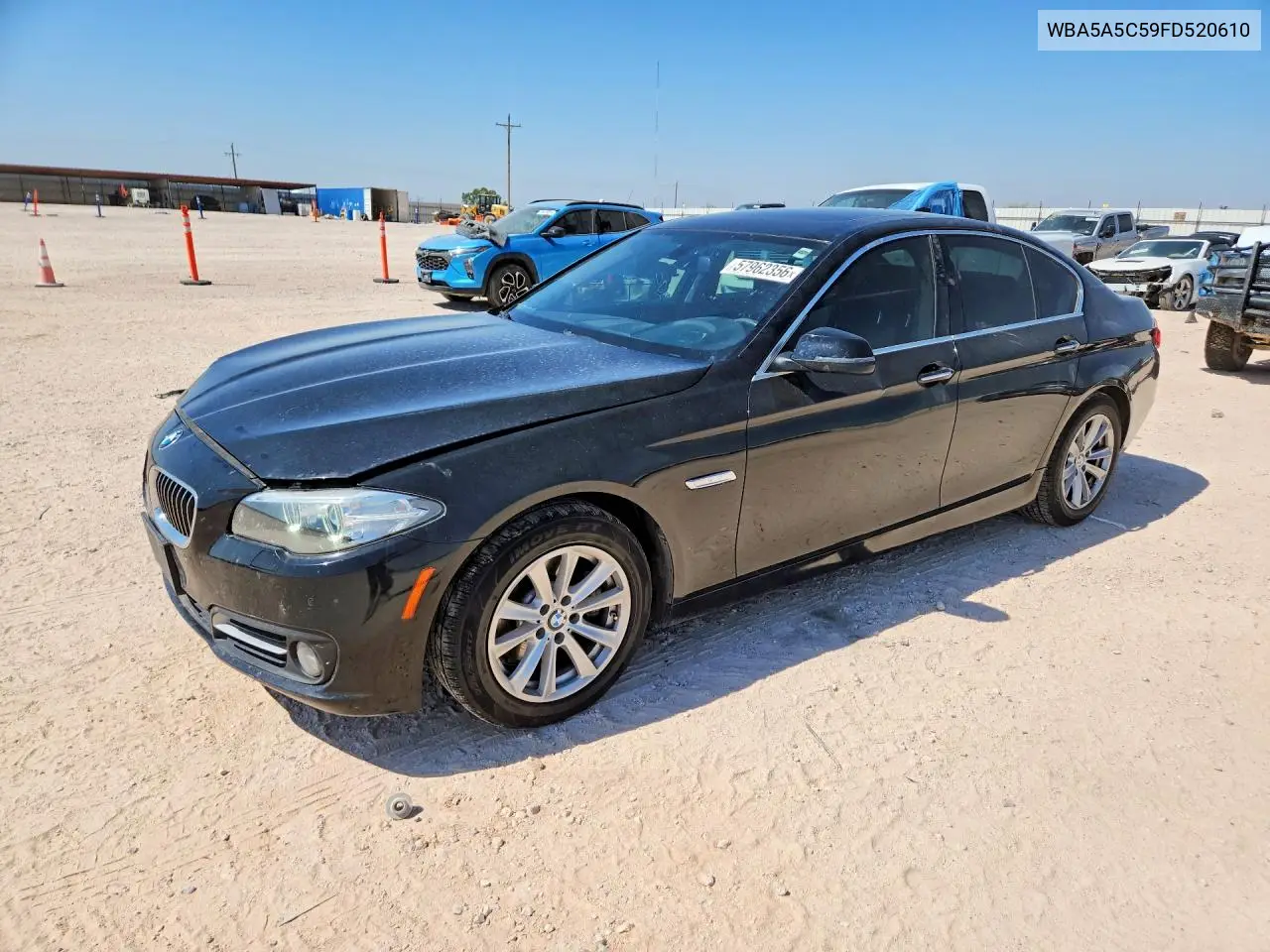 2015 BMW 528 I VIN: WBA5A5C59FD520610 Lot: 57962356