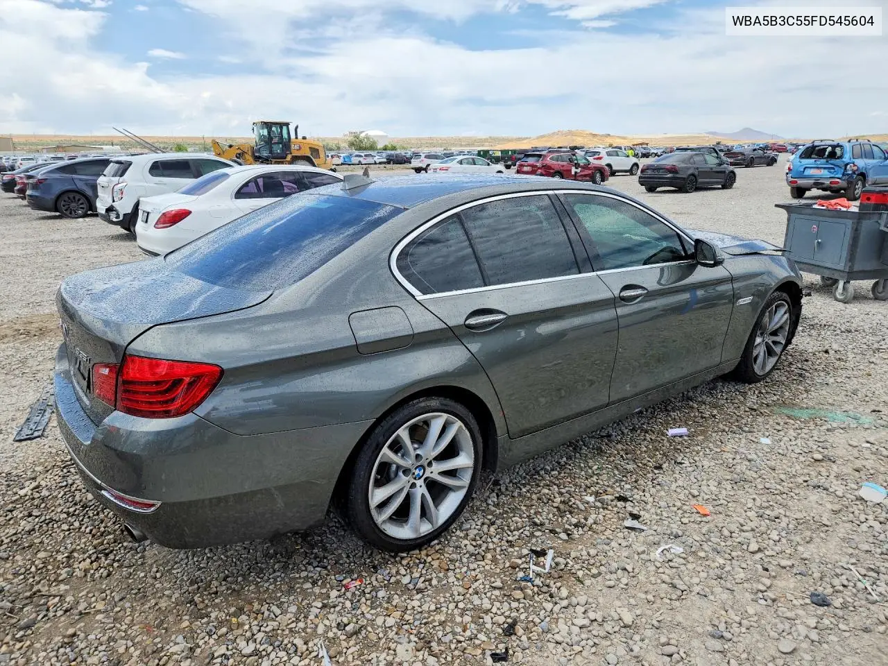 2015 BMW 535 Xi VIN: WBA5B3C55FD545604 Lot: 58414706