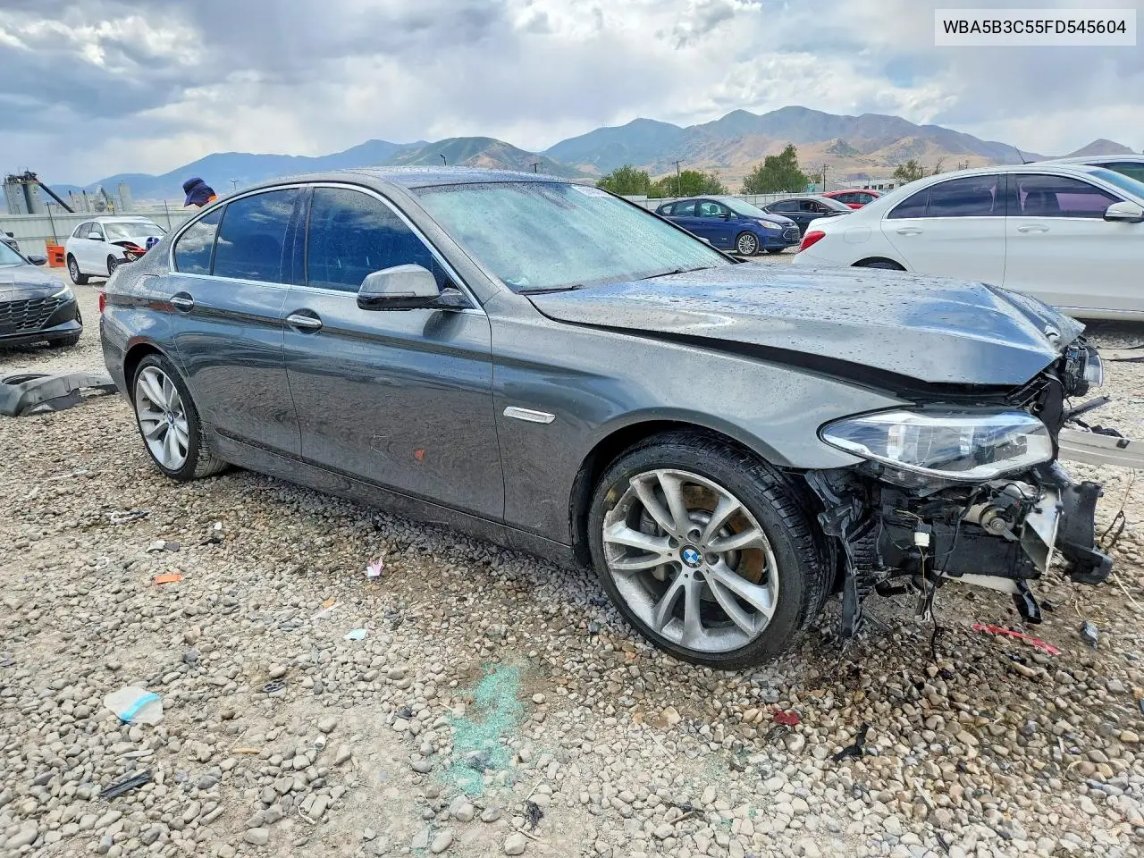 2015 BMW 535 Xi VIN: WBA5B3C55FD545604 Lot: 58414706