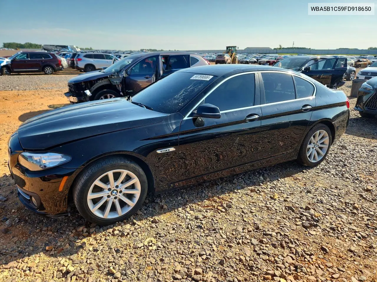 2015 BMW 535 I VIN: WBA5B1C59FD918650 Lot: 59789666