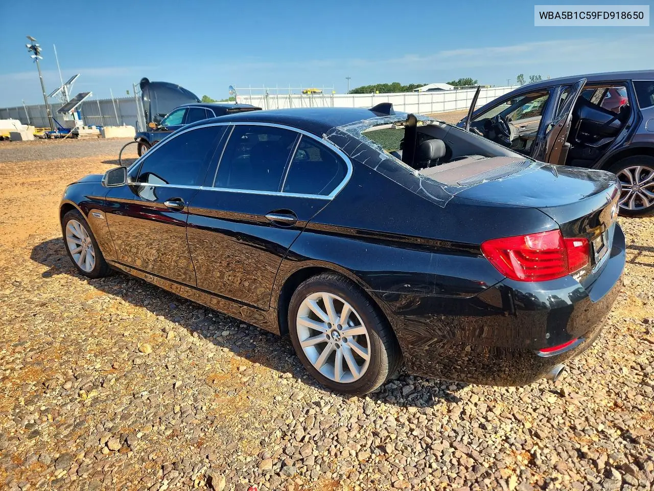 2015 BMW 535 I VIN: WBA5B1C59FD918650 Lot: 59789666