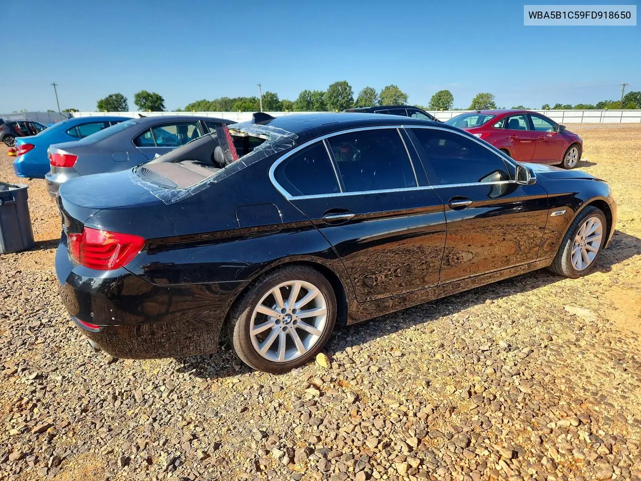 2015 BMW 535 I VIN: WBA5B1C59FD918650 Lot: 59789666