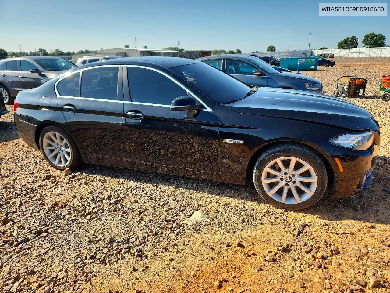 2015 BMW 535 I VIN: WBA5B1C59FD918650 Lot: 59789666