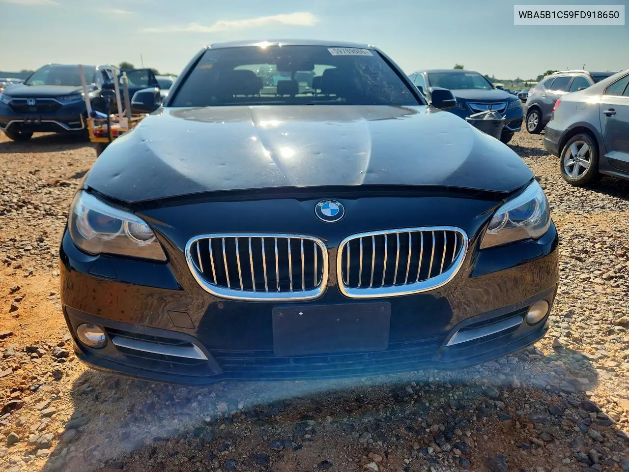 2015 BMW 535 I VIN: WBA5B1C59FD918650 Lot: 59789666