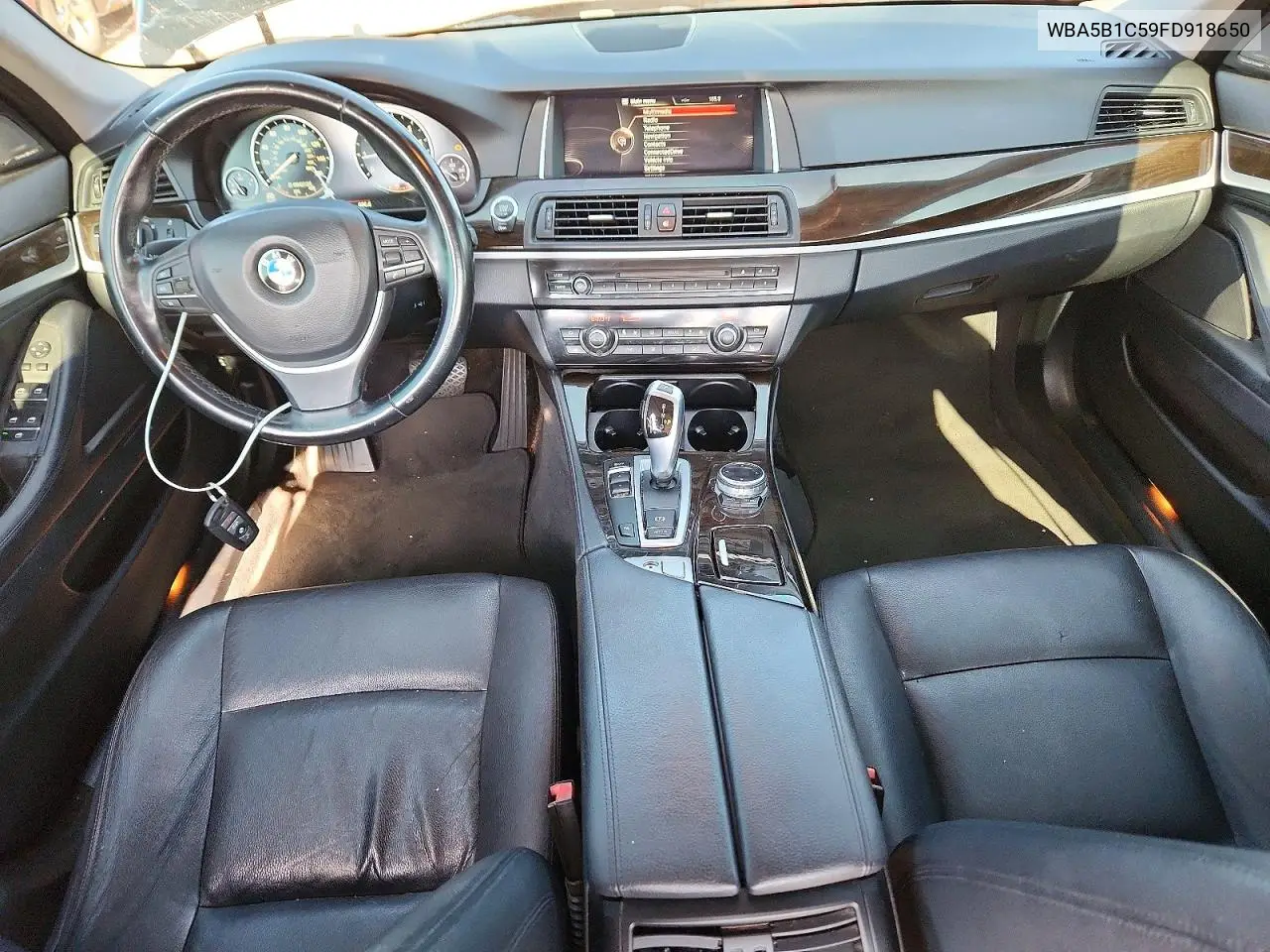 2015 BMW 535 I VIN: WBA5B1C59FD918650 Lot: 59789666