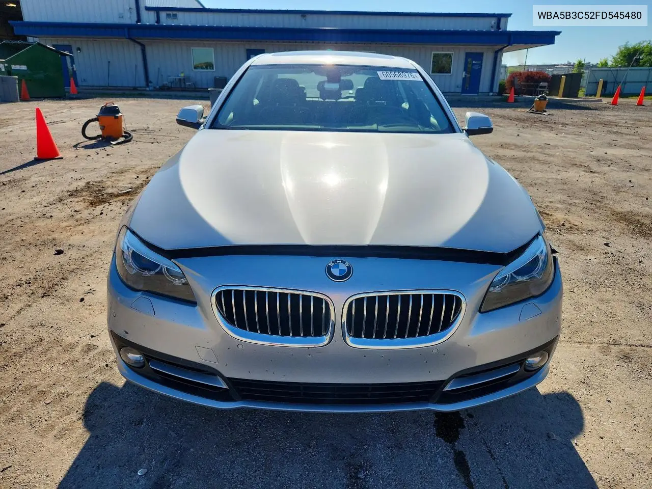 2015 BMW 535 Xi VIN: WBA5B3C52FD545480 Lot: 60568976
