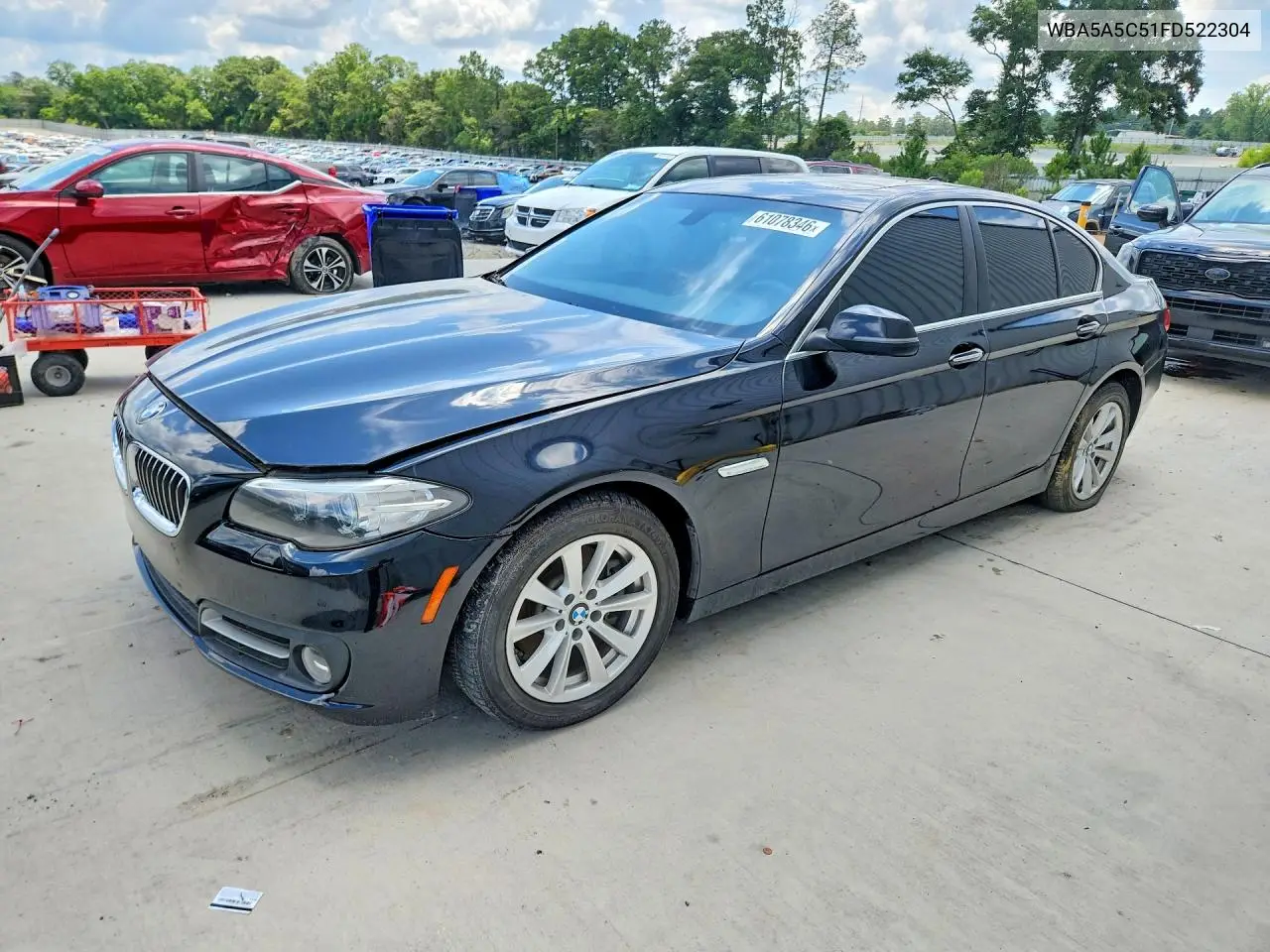 2015 BMW 528 I VIN: WBA5A5C51FD522304 Lot: 61078346