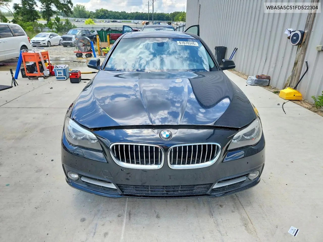 2015 BMW 528 I VIN: WBA5A5C51FD522304 Lot: 61078346