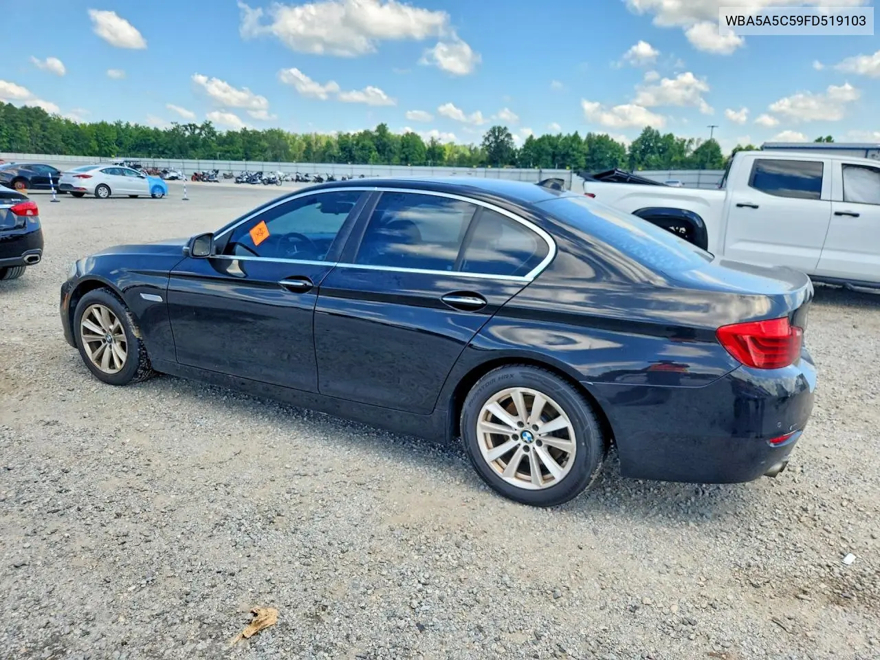 2015 BMW 528 I VIN: WBA5A5C59FD519103 Lot: 61174156