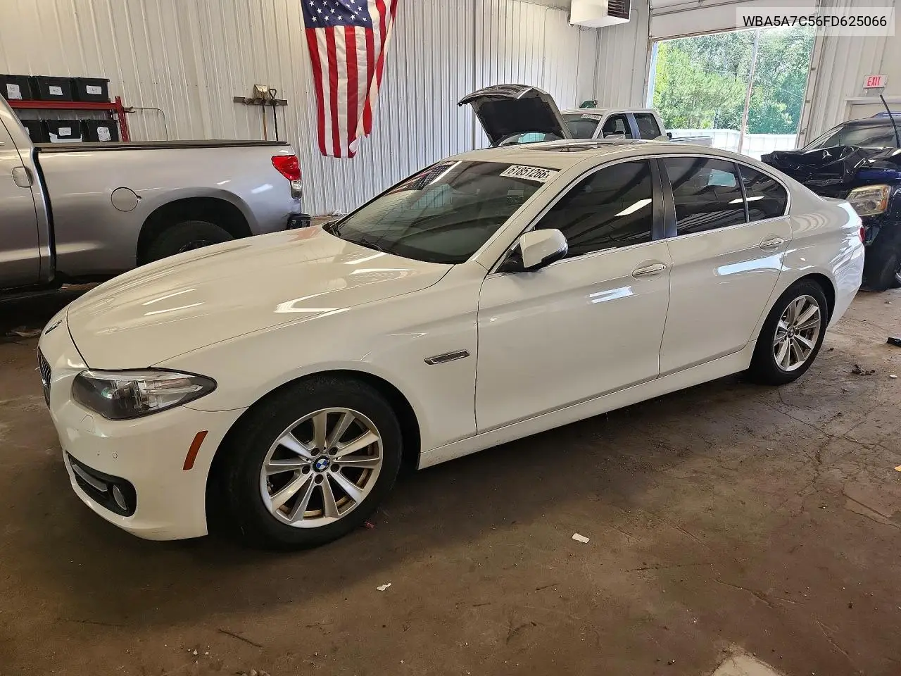 2015 BMW 528 Xi VIN: WBA5A7C56FD625066 Lot: 61851266