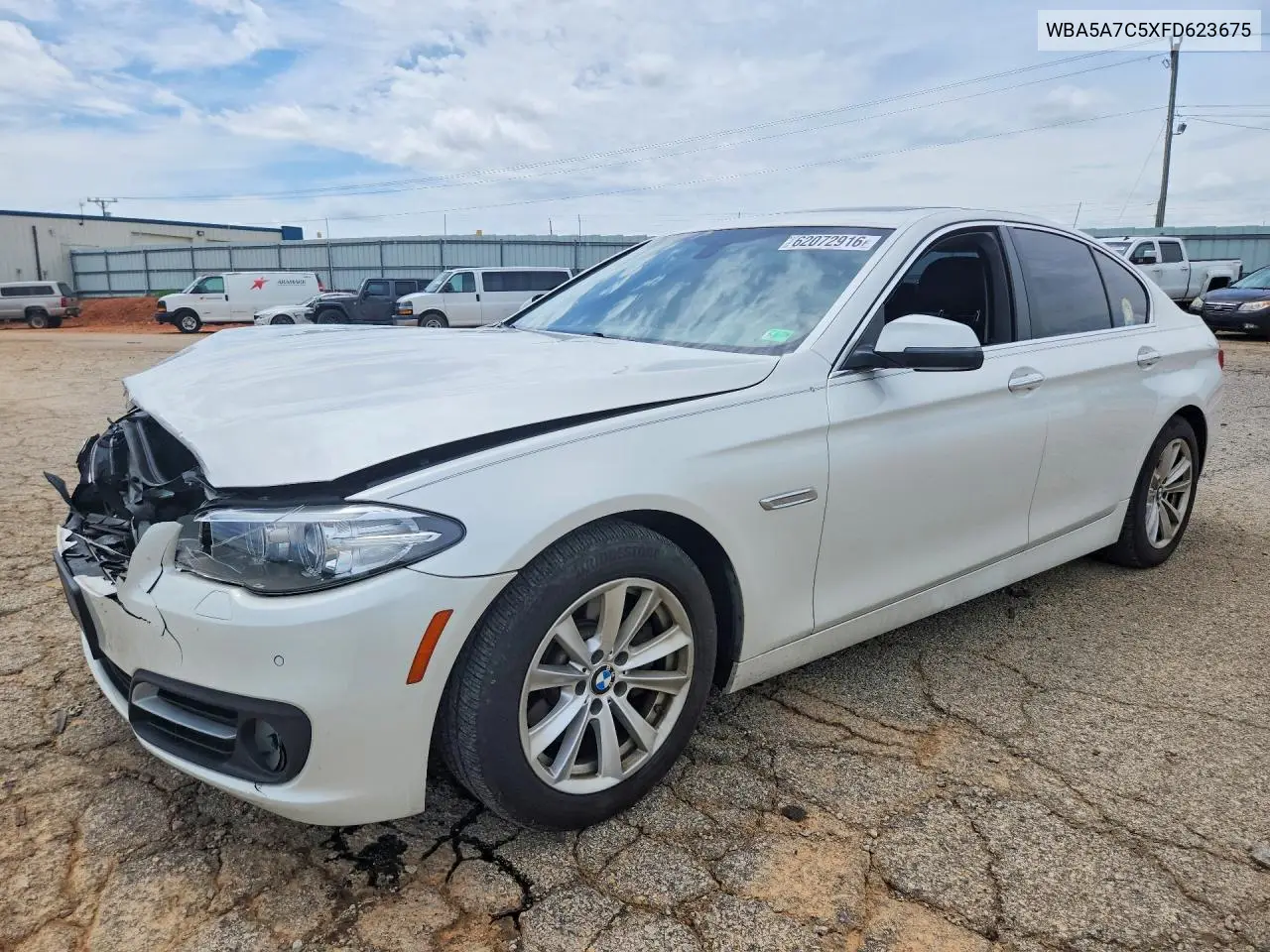2015 BMW 528 Xi VIN: WBA5A7C5XFD623675 Lot: 62072916